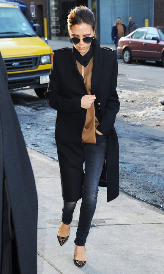 Victoria Beckham At New York Fashion Week, 2013