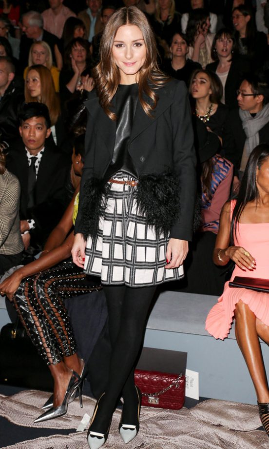 Olivia Palermo At New York Fashion Week, 2013