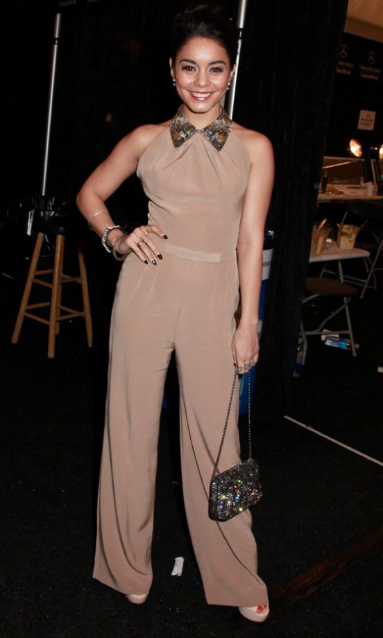 Vanessa Hudgens At New York Fashion Week, 2013