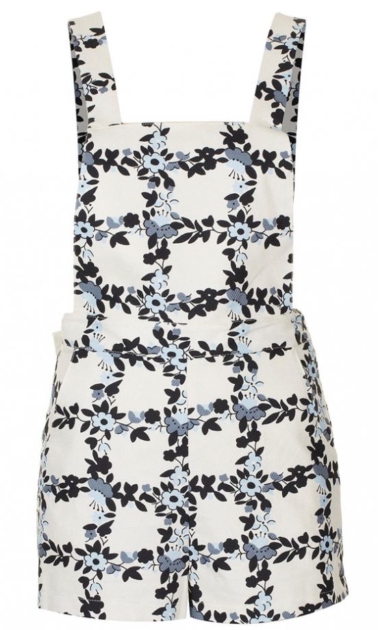 Topshop Print Pinafore, £40