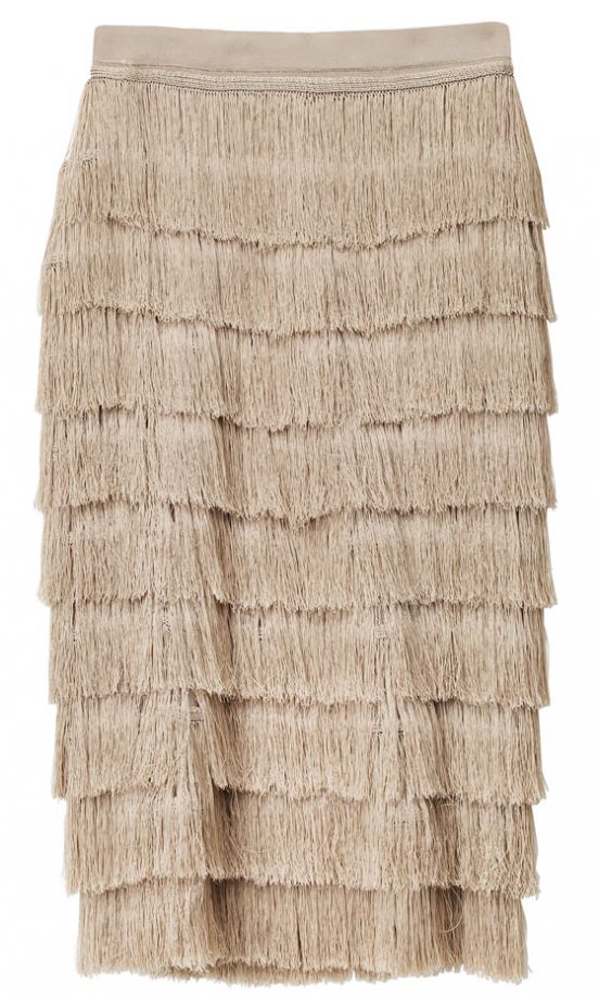 H&M SS13 Fringe Skirt