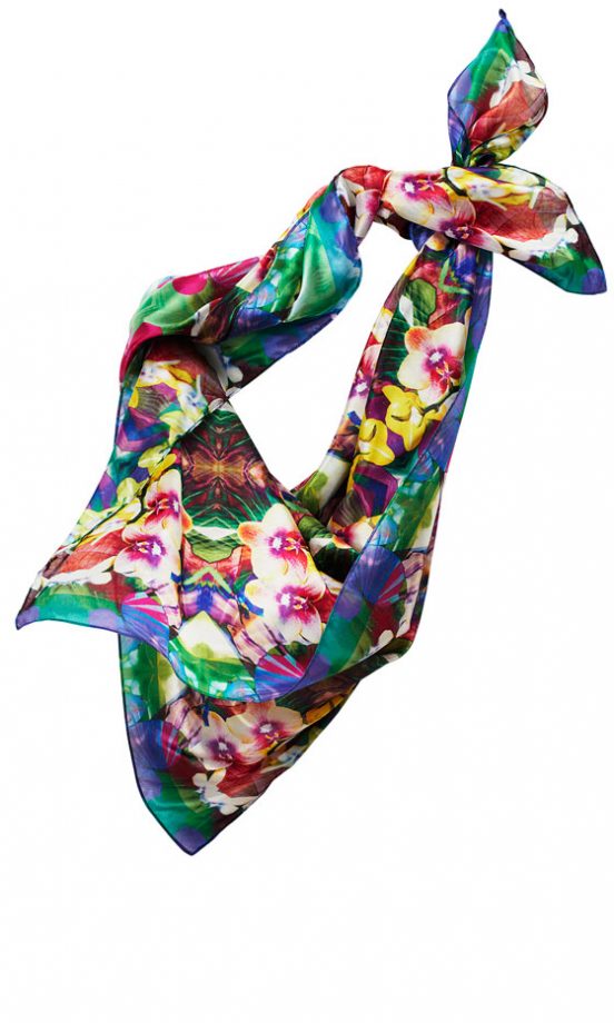 H&M SS13 Floral Scarf