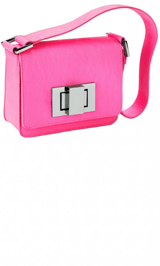 H&M SS13 Neon Pink Shoulder Bag