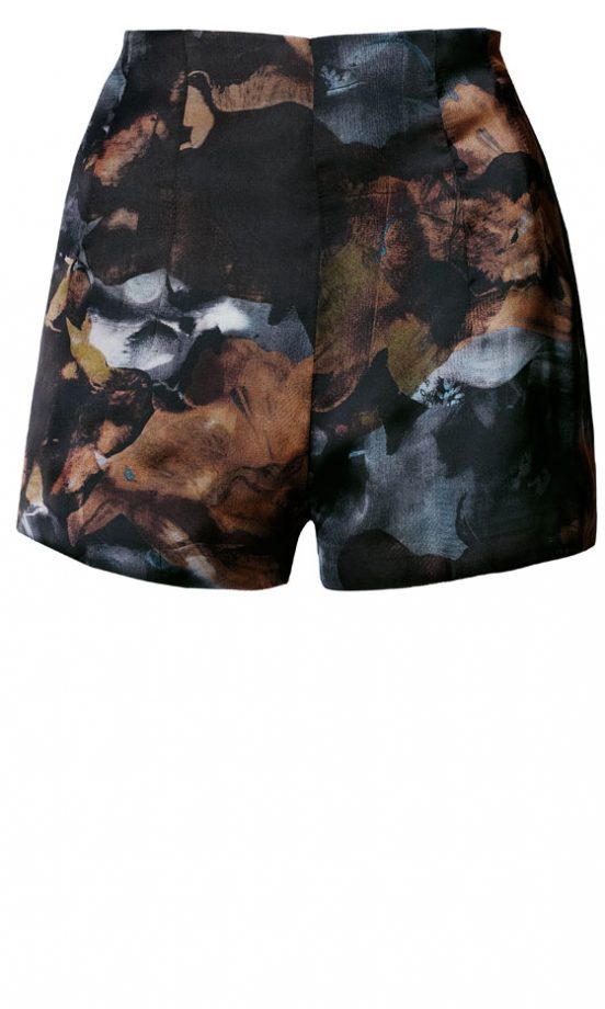 H&M SS13 Dark Printed Shorts