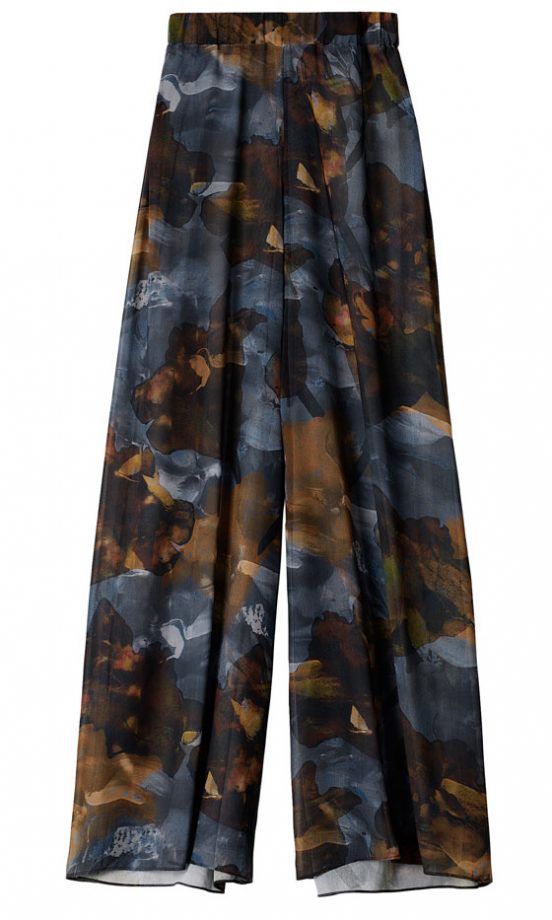 H&M SS13 Dark Printed Palazzo Pants