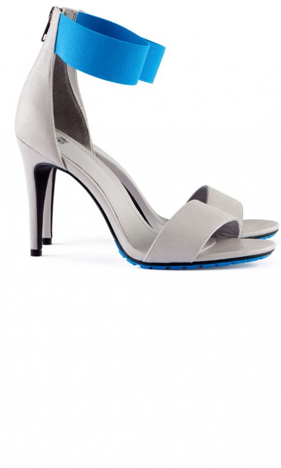 H&M SS13 Blue And Grey Heels