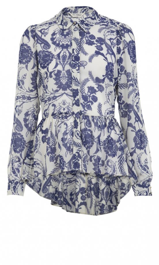Miss Selfridge SS13 Print Shirt, £35
