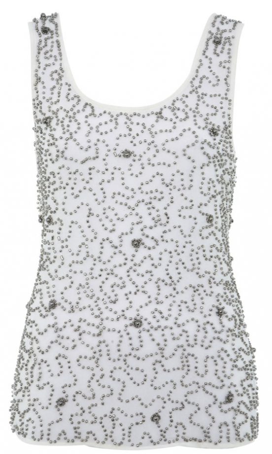 Miss Selfridge SS13 Embellished Top, £45