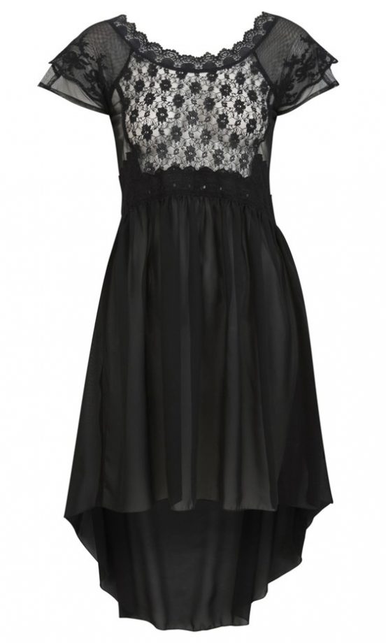 Miss Selfridge SS13 Black Lace Dress