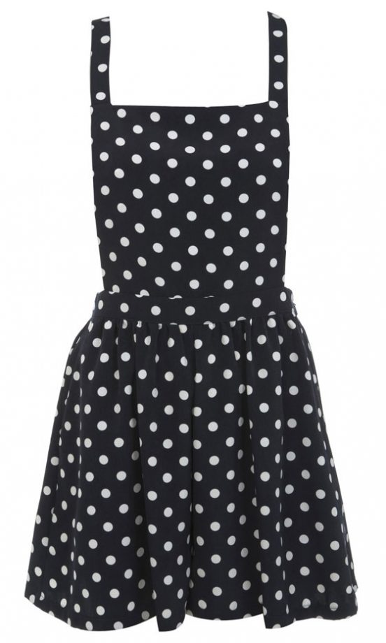 Miss Selfridge SS13 Polka Dot Pinafore