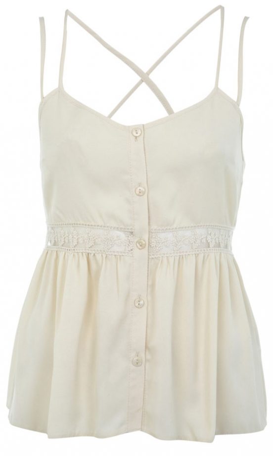 Miss Selfridge SS13 Crossover Top, £24