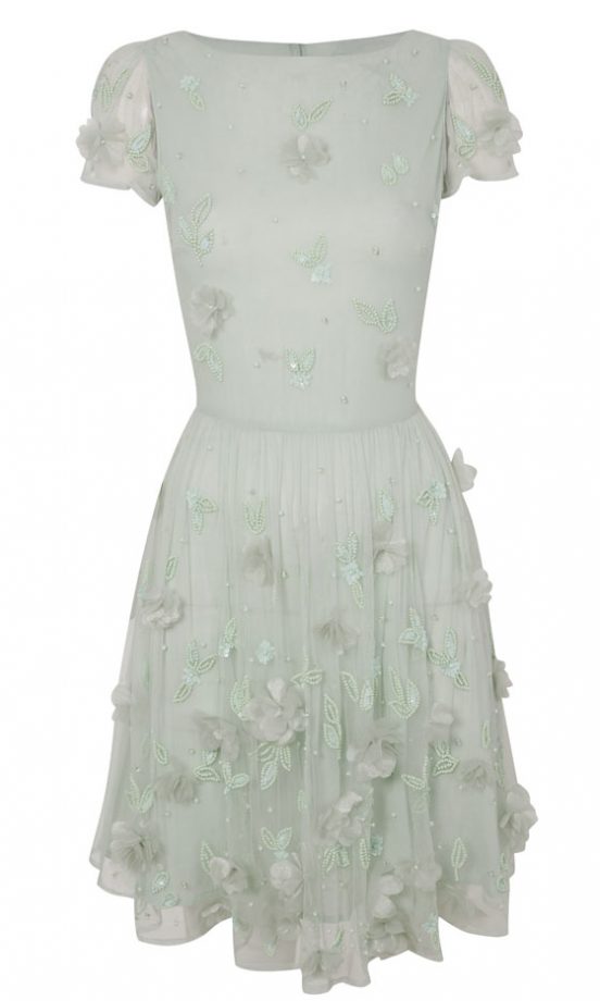 Miss Selfridge SS13 Floral Applique Dress, £69