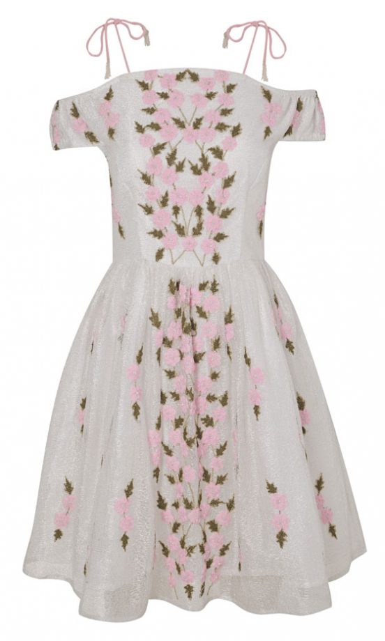 Miss Selfridge SS13 Embroidered Dress, £69