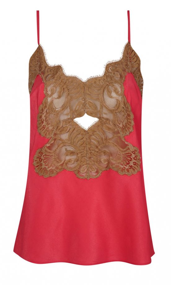 Miss Selfridge SS13 Red Camisole Top, £28