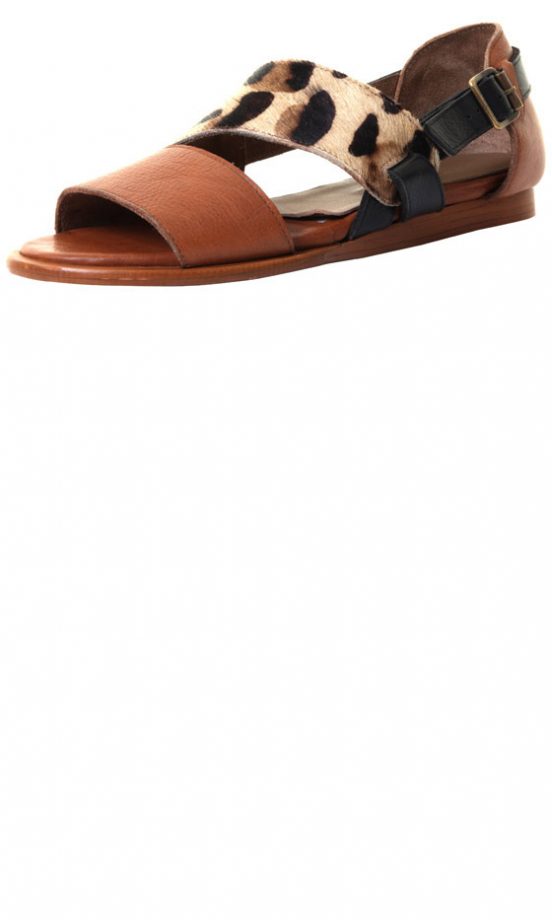 Office SS13 Leopard Print Sandals