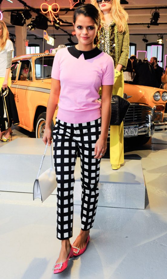 Bip Ling At The Kate Spade AW13 Show At New York Fashion Week, 2013