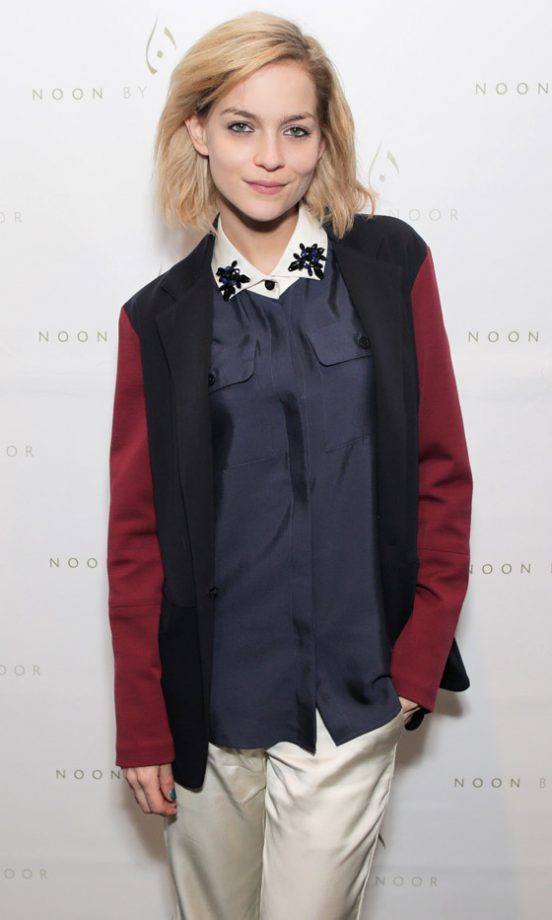 Leigh Lezark At The Noon By Noor AW13 Show At New York Fashion Week, 2013