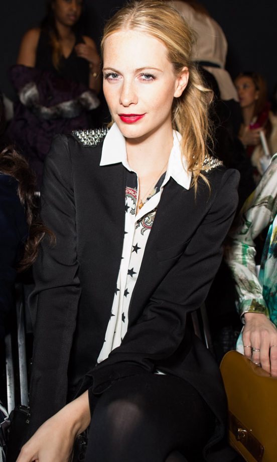 Poppy Delevingne At The Noon By Noor AW13 Show At New York Fashion Week, 2013