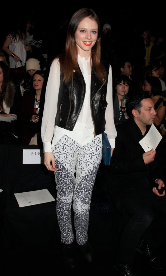 Coco Rocha At The Rebecca Minkoff AW13 Show At New York Fashion Week, 2013
