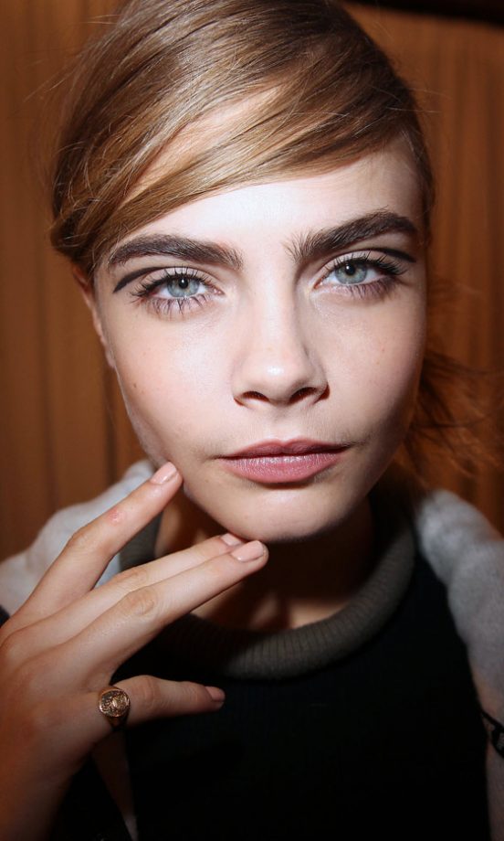 Cara Delevingne At The Rag & Bone AW13 Show At New York Fashion Week, 2013