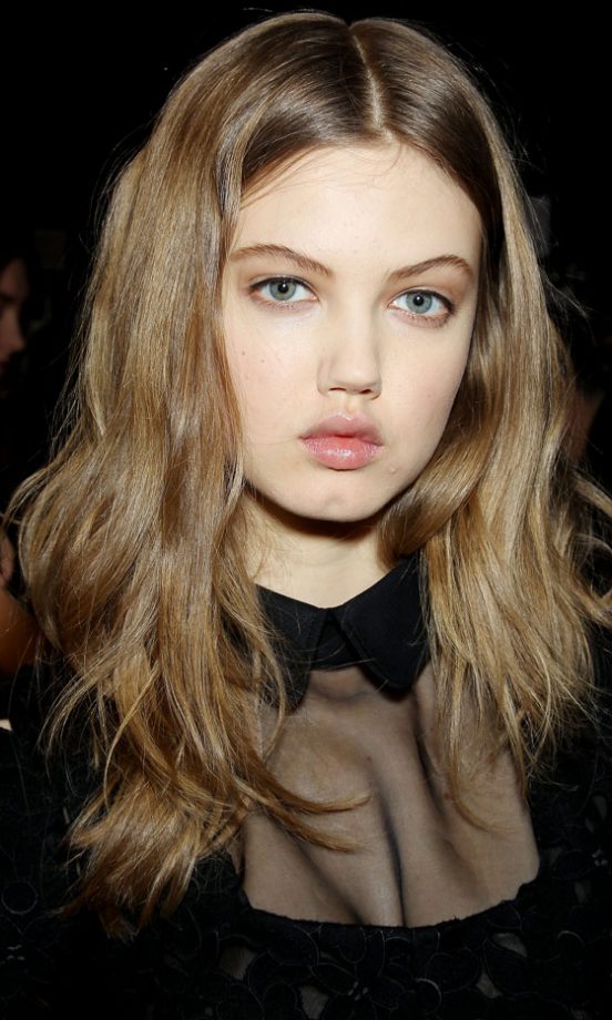 Lindsey Wixson At The Jill Stuart AW13 Show At New York Fashion Week, 2013