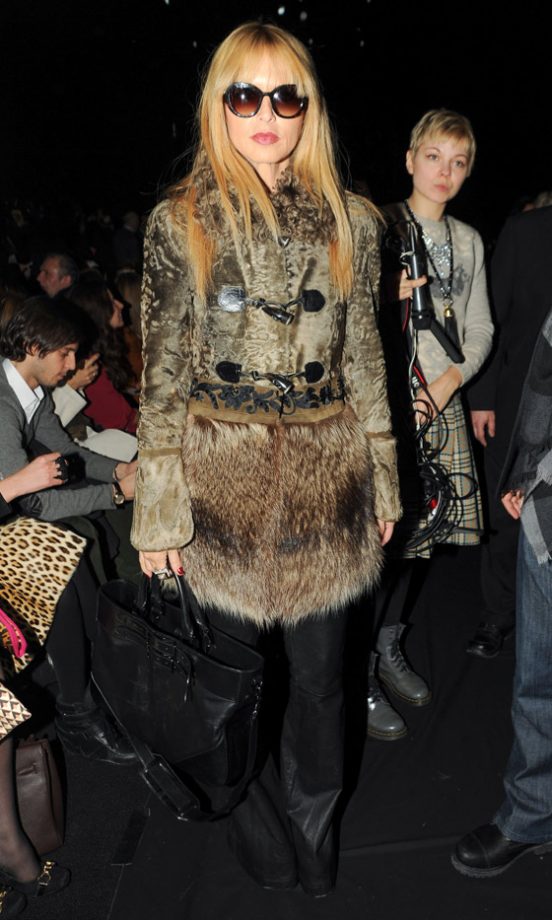 Rachel Zoe At The Diane Von Furstenberg AW13 Show At New York Fashion Week, 2013
