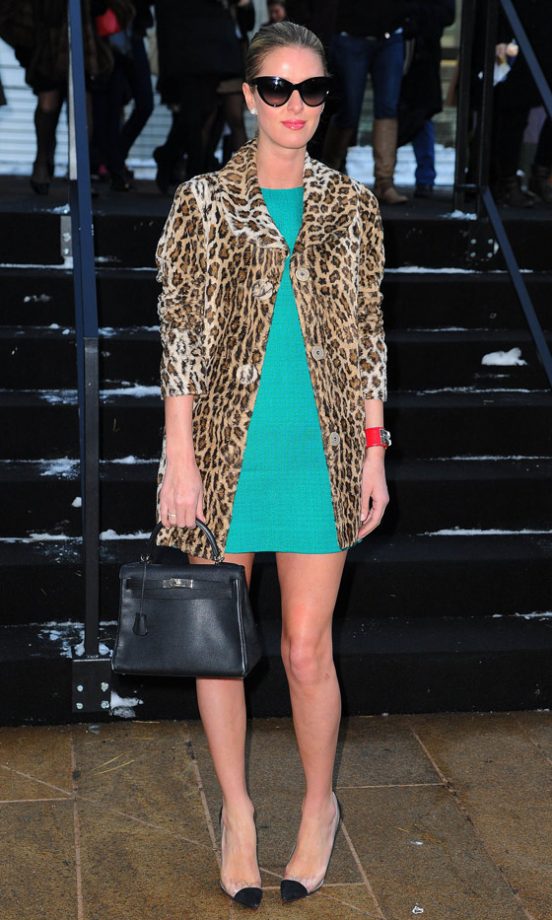 Nicky Hilton At New York Fashion Week, 2013