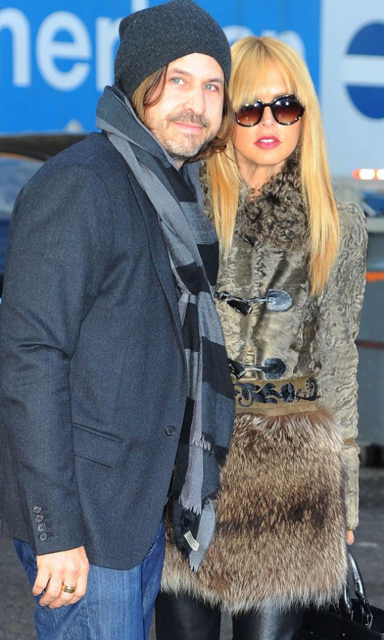 Rachel Zoe And Rodger Berman At New York Fashion Week, 2013