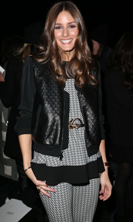 Olivia Palermo At The Tibi AW13 Show At New York Fashion Week, 2013