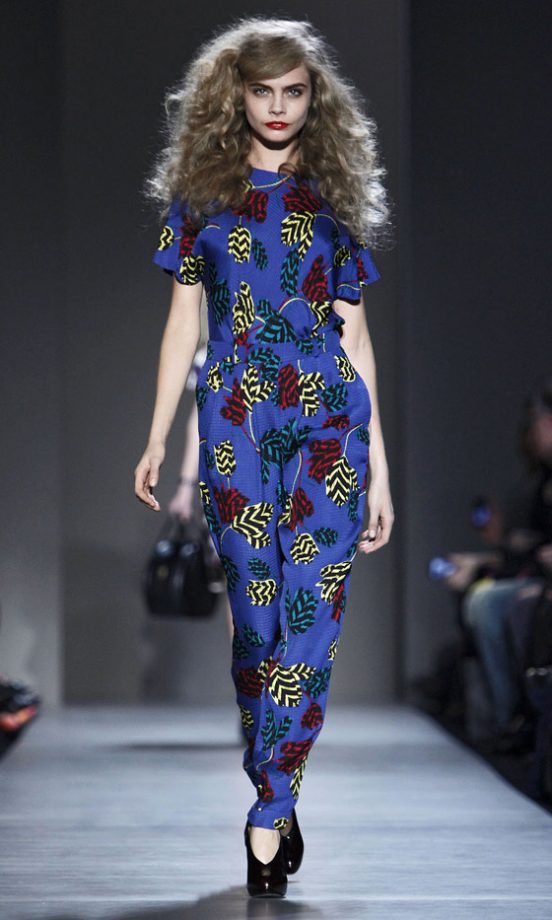 Cara Delevingne At The Marc By Marc Jacobs AW13 Show At New York Fashion Week, 2013