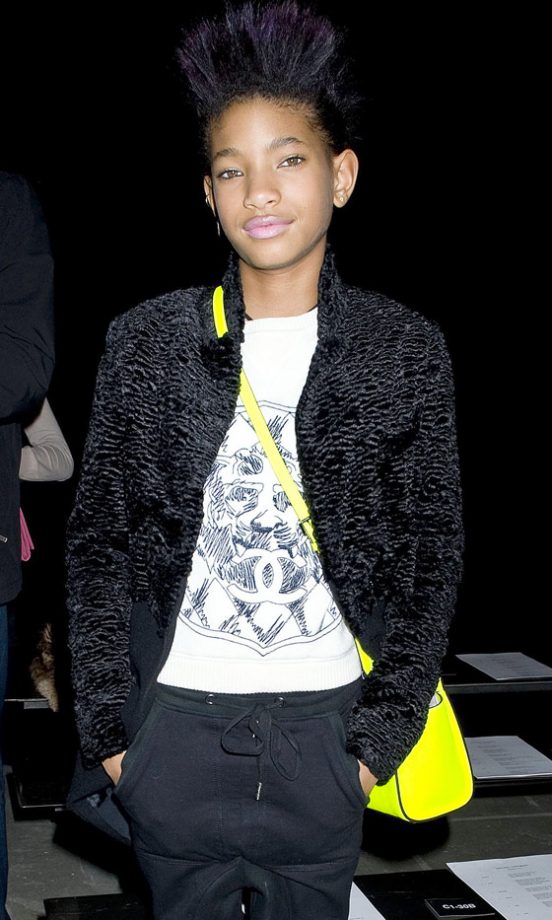 Willow Smith At The Narciso Rogriguez AW13 Show At New York Fashion Week, 2013