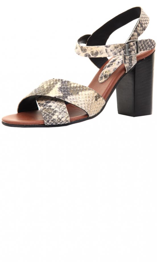 Office SS13 Snake Print Heels