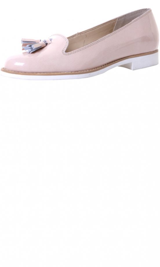 Office SS13 Pink Tassel Shoes