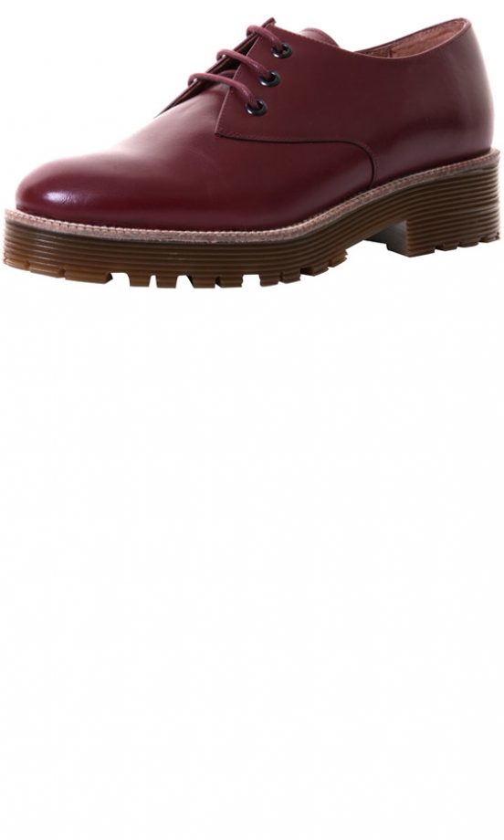 Office SS13 Maroon Lace Up Shoes