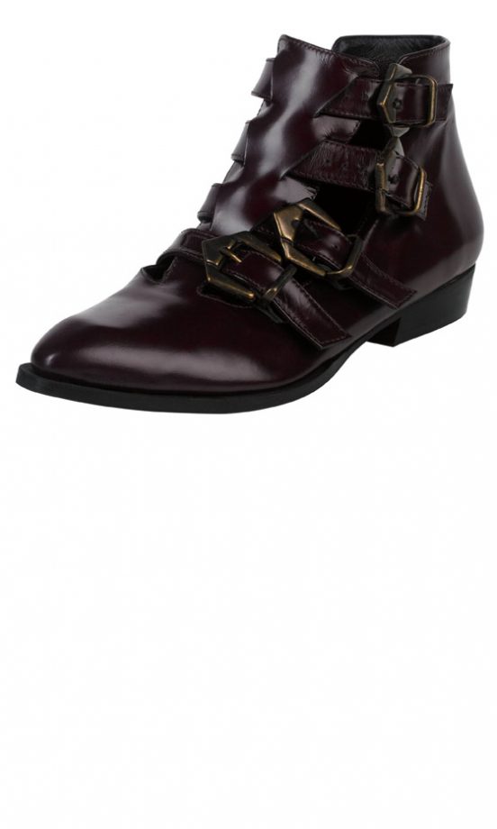 Office SS13 Black Buckle Boots