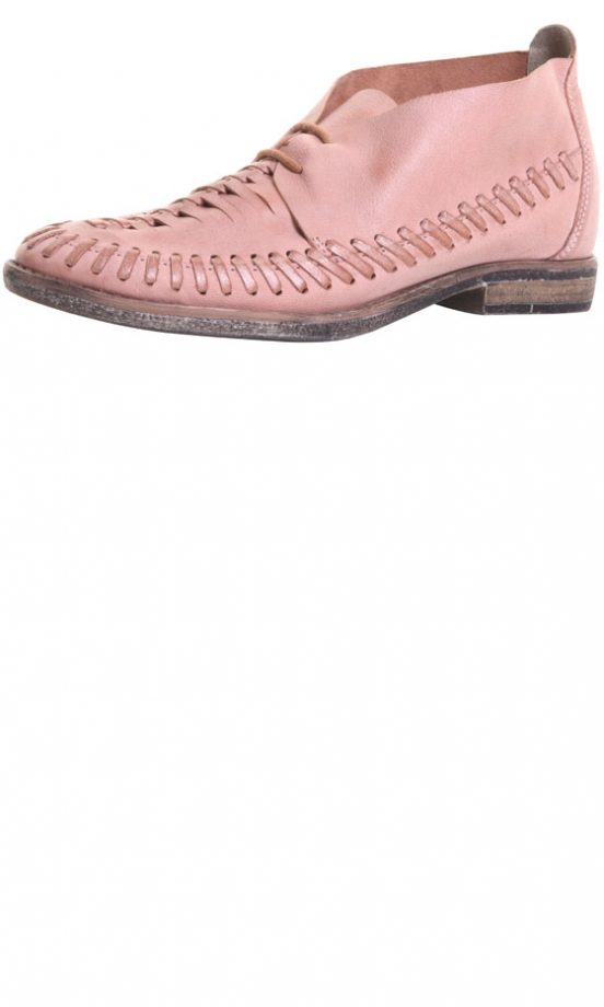 Office SS13 Pale Pink Lace Up Shoes