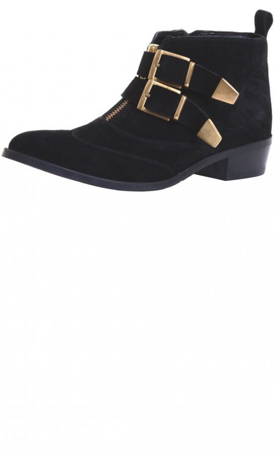 Office SS13 Black Buckled Boots
