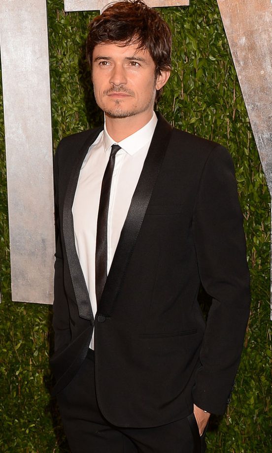 Orlando Bloom At Vanity Fair's Oscar Party, 2013