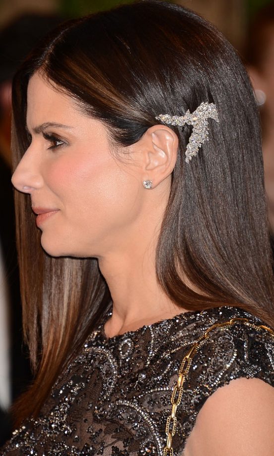 Sandra Bullock At Vanity Fair's Oscar Party, 2013