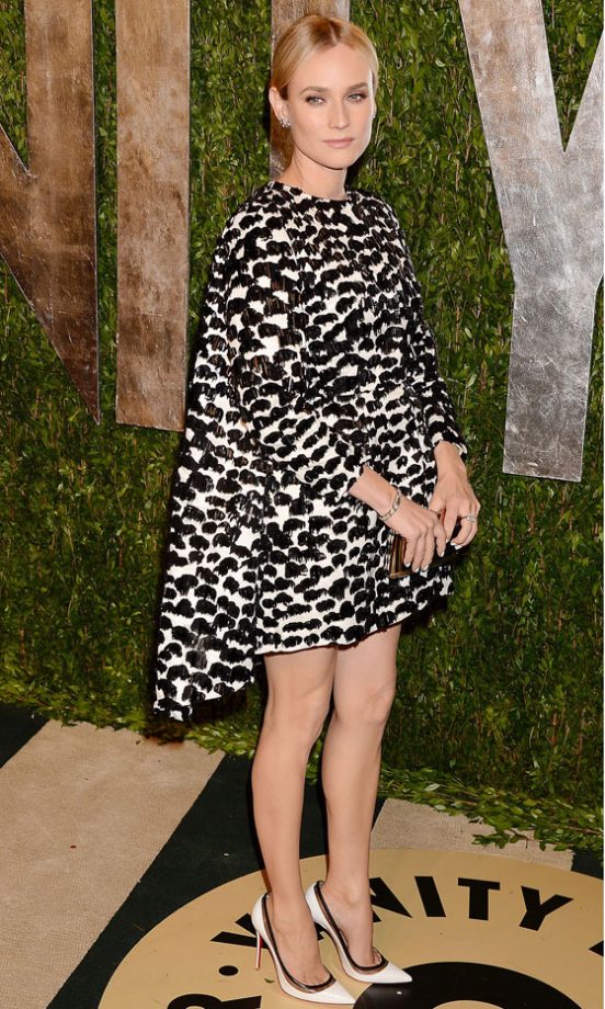 Diane Kruger At Vanity Fair's Oscar Party, 2013