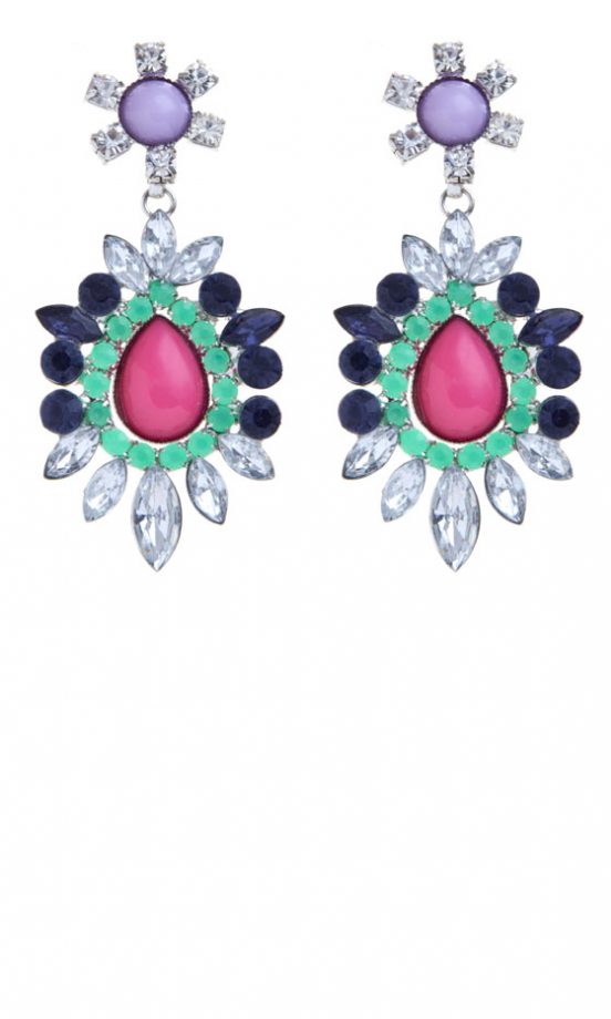 New Look Jewelled Earrings, £7.99