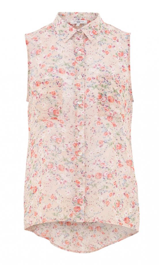 New Look Pink Floral Shirt, £14.99