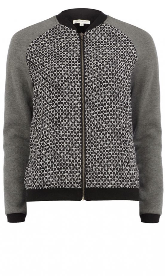 Glamorous Monochrome Bomber Jacket, £42