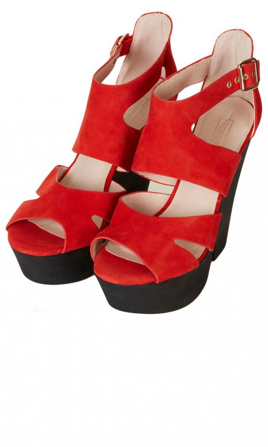 Topshop Red Heels, £80