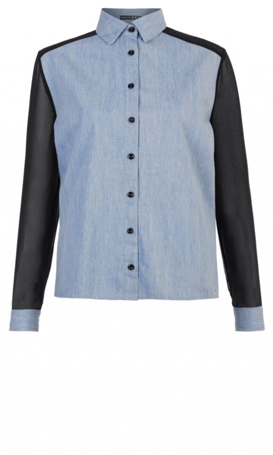 Primark Sheer Sleeve Shirt, £12