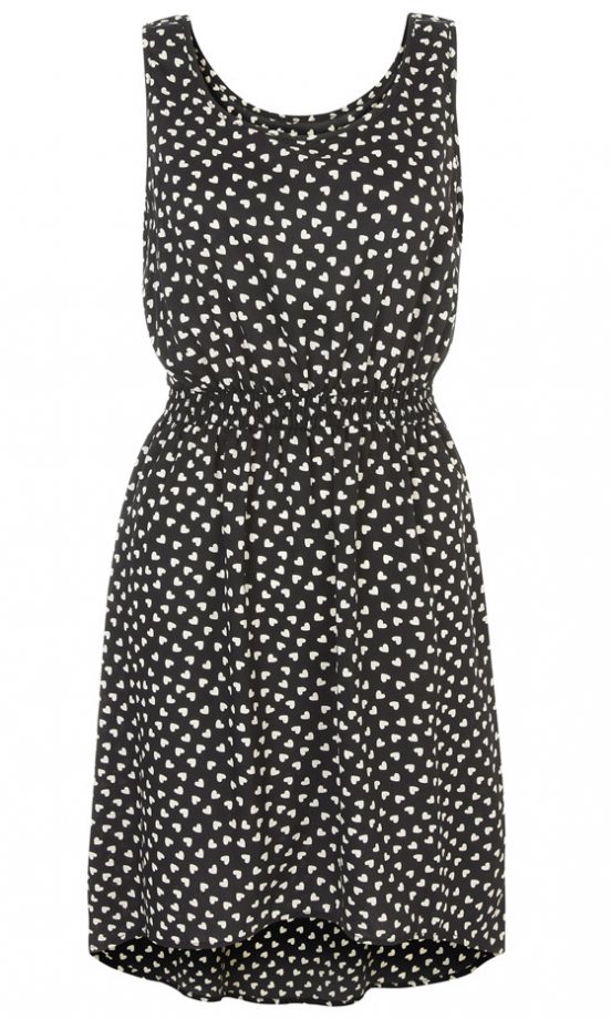 Primark Heart Print Dress, £7