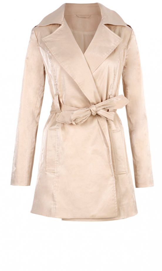 Primark Metallic Trench, £25