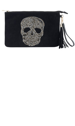 Primark SS13 Skull Clutch Bag