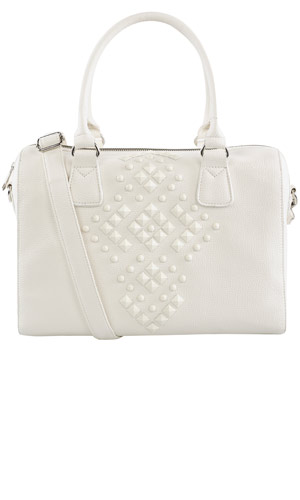 Primark SS13 White Studded Bag