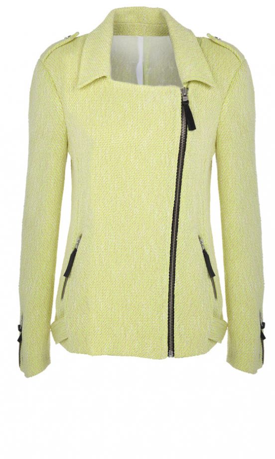 River Island SS13 Yellow Biker Jacket